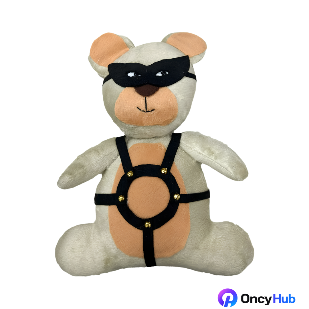 Pelúcia em Formato de Urso Sado BDSM 30cm BLL Educa