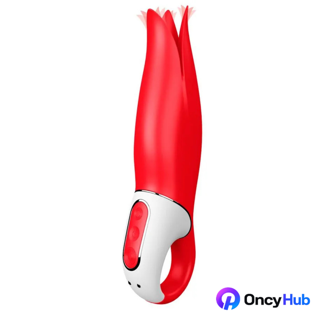 Satisfyer Vibes Power Flower Vibrador e Estimulador de Clitóris com Ponta Tripla